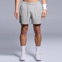 NOX Team Shorts Heren in grijs met logo