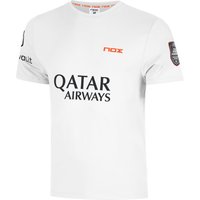 NOX Agustin Tapia heren t-shirt in wit