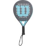 Wilson Match Point Padel racket, zwart met geel design