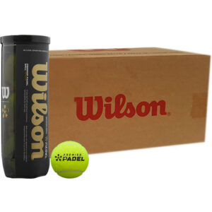 Wilson Premier Padel Speed tennisballen, doos van zes dozen