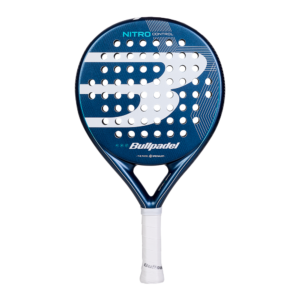 Bullpadel Nitro Control 2027 padelracket met zwarte en rode details