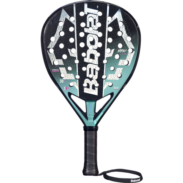 Babolat Viper Juan Lebrón 3.1 padelracket in zwart en geel