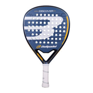 Bullpadel Discover Power 2025 unisex padelracket met zwarte en oranje accenten