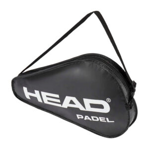 Head padelrackettas in zwart met grijze accenten