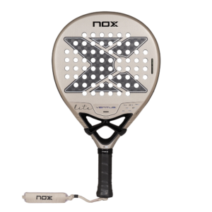 NOX VENTUS 12K HYBRID Lite 2027 padel racket met zwart-gele afwerking
