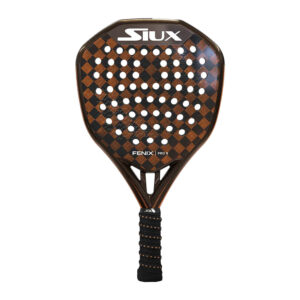 SIUX FENIX PRO 5 2025 padelracket met zwarte en blauwe afwerking