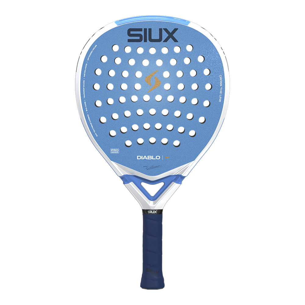 SIUX DIABLO PRO SE 2026 padelracket van Tino Libaak in zwart