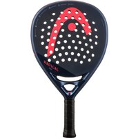 HEAD Radical Pro padel racket in zwart en rood design