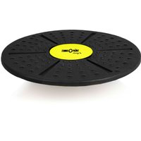 Tennis-Point Balance Board in zwart met gele accenten