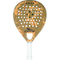 Cork Padel Extreme DEUS II padel racket met zwart-wit design