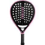 Endless Magnet React Padel racket in zwart met rode accenten
